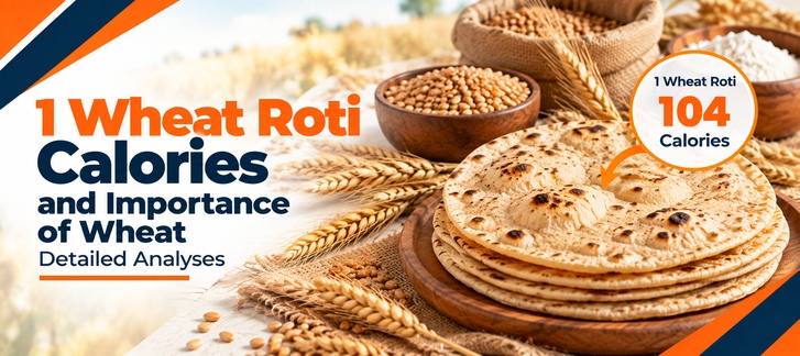 1 Wheat Roti Calories and Importance of Wheat | Detailed Analyses