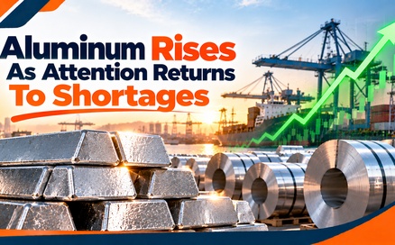 Aluminum Rises as Attention Returns to Shortages
