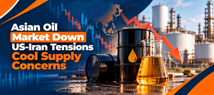 Asian Oil Market Down | US-Iran Tensions Cool Supply Concerns