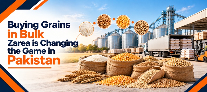Buying Grains in Bulk | Zarea is Changing the Game in Pakistan