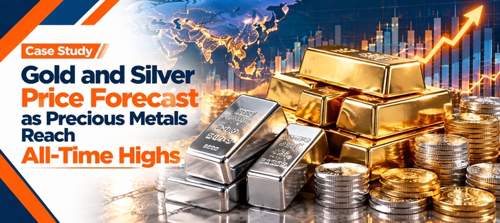 Case Study: Gold and Silver Price Forecast as Precious Metals Reach All-Time Highs