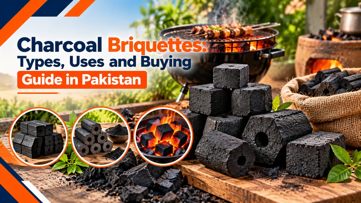 Charcoal Briquettes: Types, Uses and Buying Guide in Pakistan