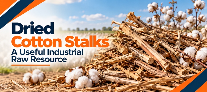 Dried Cotton Stalks | A Useful Industrial Raw Resource