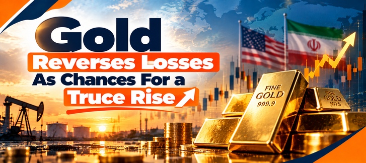 Gold Reverses Losses as Chances For A Truce Rise