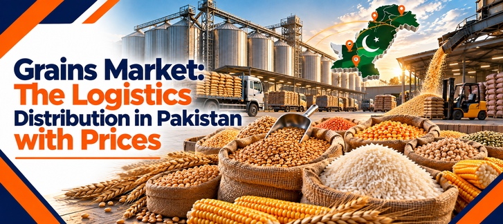Grains Market | The Logistics & Distribution in Pakistan with Prices