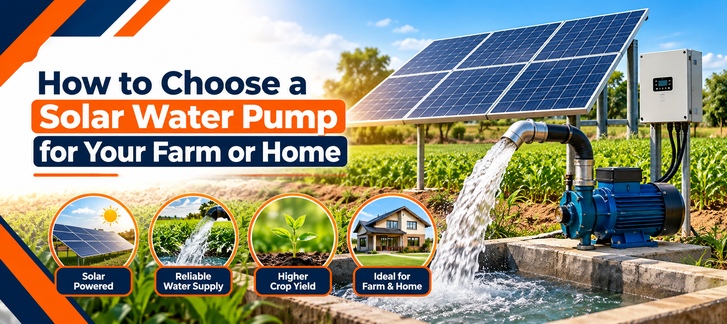 How to Choose a Solar Water Pump for Your Farm or Home