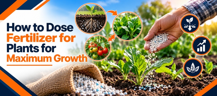 How to Dose Fertilizer for Plants for Maximum Growth