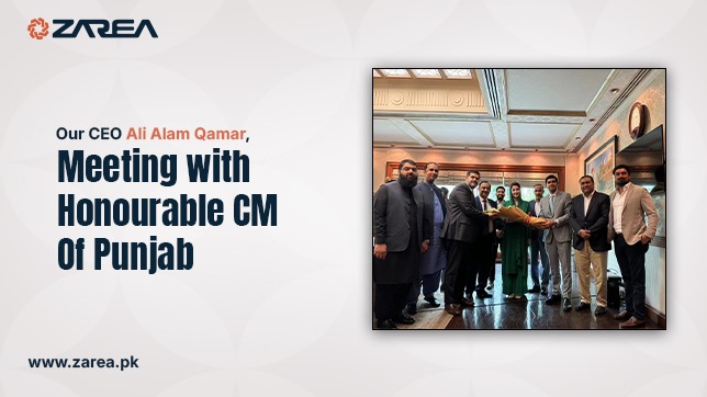 Meeting with Honourable CM of Punjab (Maryam Nawaz Sharif)