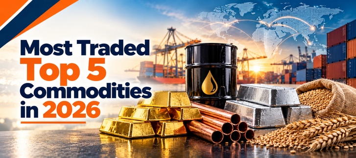 Most Traded Top 5 Commodities in 2026