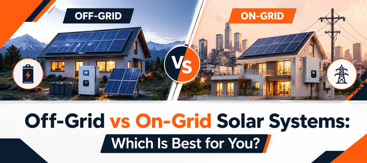 Off-Grid vs On-Grid Solar Systems: Which Is Best for You?