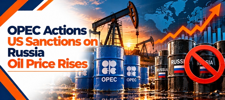 OPEC+ Actions & US Sanctions on Russia | Oil Price Rises