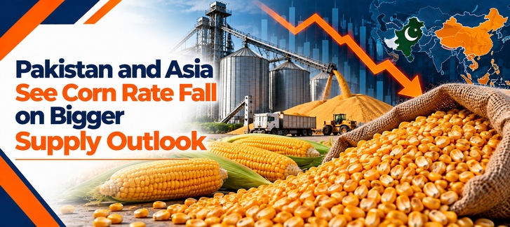 Pakistan and Asia See Corn Rate Fall on Bigger Supply Outlook