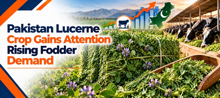 Pakistan Lucerne Crop Gains Attention | Rising Fodder Demand