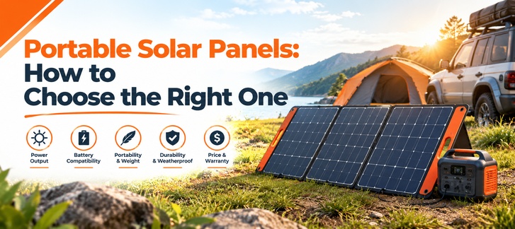 Portable Solar Panels: How to Choose the Right One