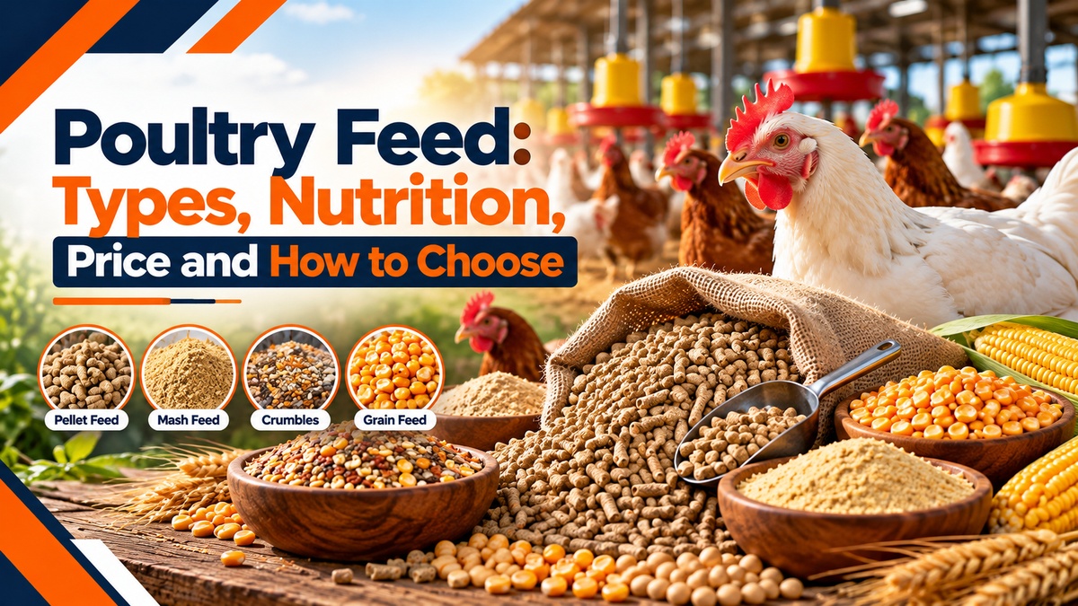 Poultry Feed: Types, Nutrition, Price and How to Choose