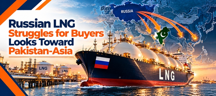 Russian LNG Struggles for Buyers | Looks Toward Pakistan & Asia