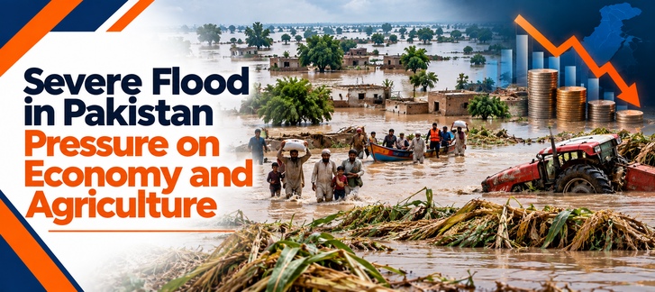 Severe Flood in Pakistan | Pressure on Economy and Agriculture