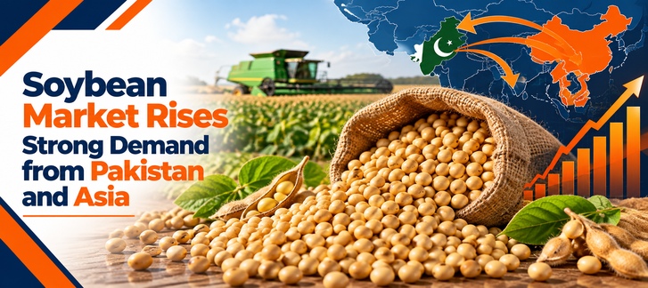 Soybean Market Rises | Strong Demand from Pakistan & Asia