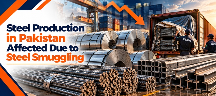 Steel Production in Pakistan Affected Due to Steel Smuggling