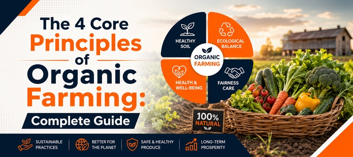 The 4 Core Principles of Organic Farming: Complete Guide