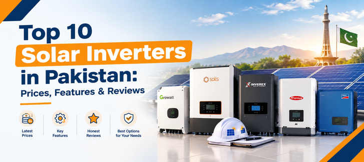 Top 10 Solar Inverters in Pakistan: Prices, Features & Reviews