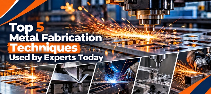 Top 5 Metal Fabrication Techniques Used by Experts Today