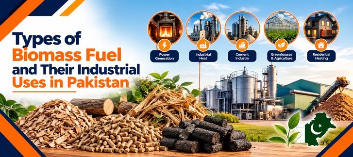 Types of Biomass Fuel and Their Industrial Uses in Pakistan
