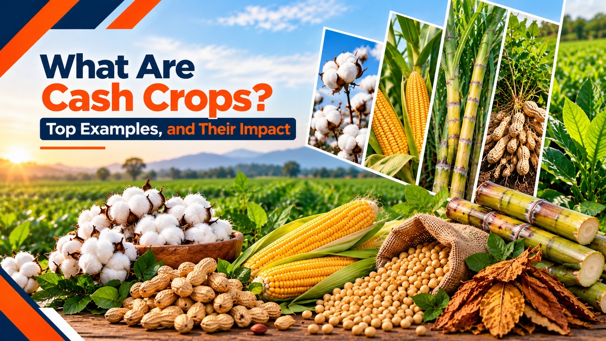What Are Cash Crops? Top Examples, and Their Impact