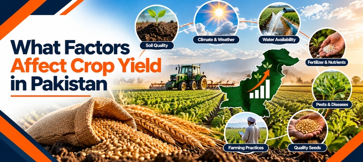 What Factors Affect Crop Yield in Pakistan
