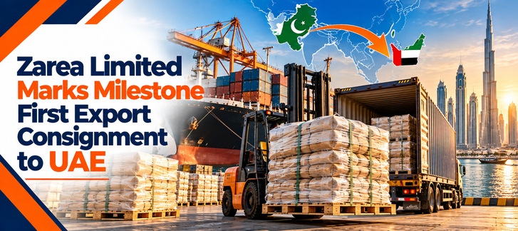 Zarea Limited Marks Milestone | First Export Consignment to UAE